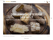 Tablet Screenshot of milbenkaese.de